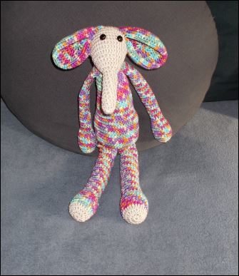 Häkelanleitung Schlenker Elefant Egon