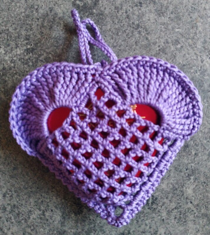 Lavendelherz / Duftherz / Geschenkherz