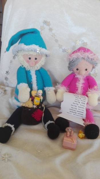 Hier nun mein Päckchen die zwei sind aller liebst zusammen