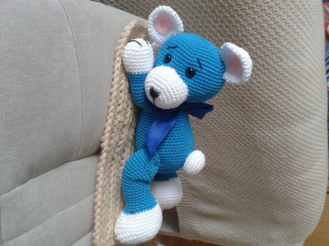 Häkelanleitung Winterbärchen