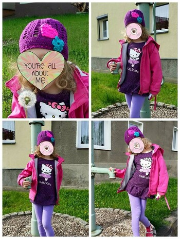 Ich habe die Stäbchen leider nicht richtig versetzt, dadurch ist der Spiraleneffekt weniger vorhanden, die Mütze ist trotzdem total toll :-)