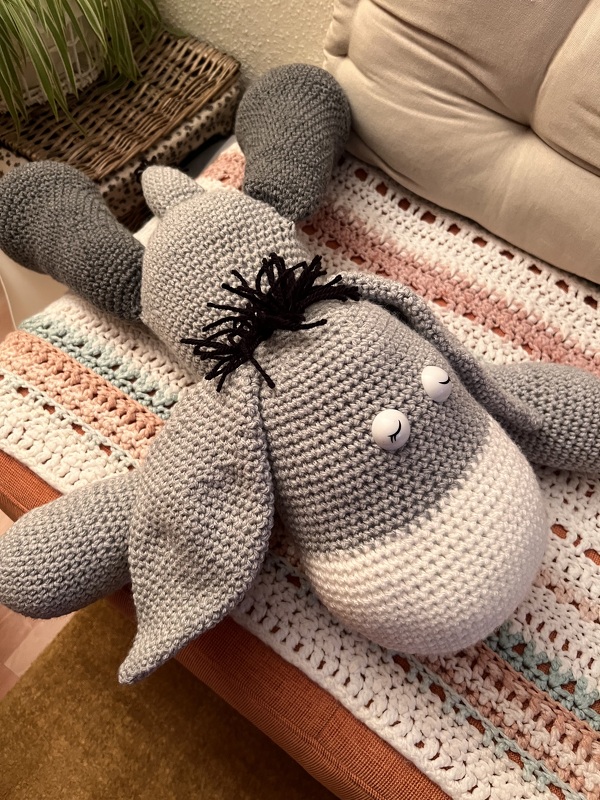 Esel Emil - Häkelanleitung/PDF