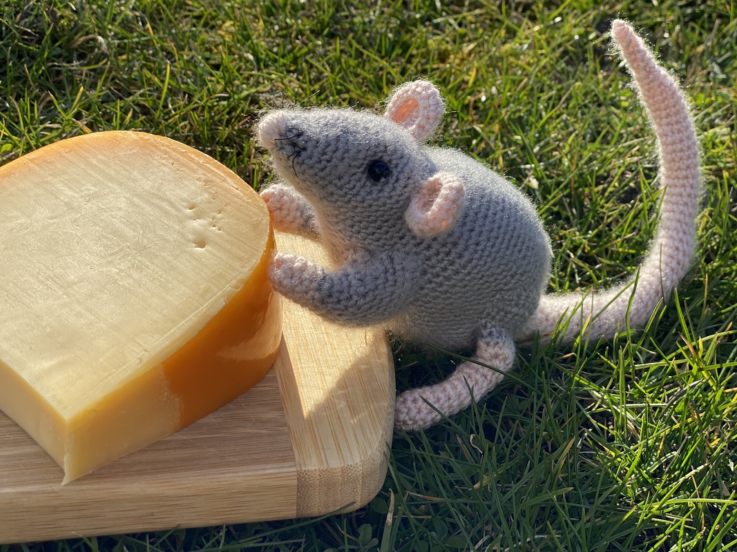 Ratte Häkelanleitung 