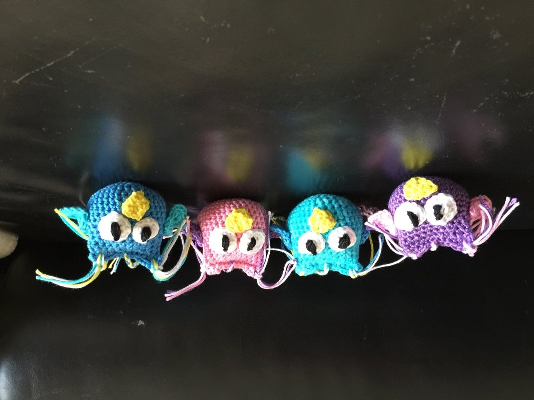 Kauzi, die kleine Eule - PDF Häkelanleitung 