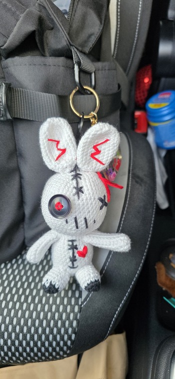 Anders geworden als gewollt. Aber he der ist toll Voodoo Hase