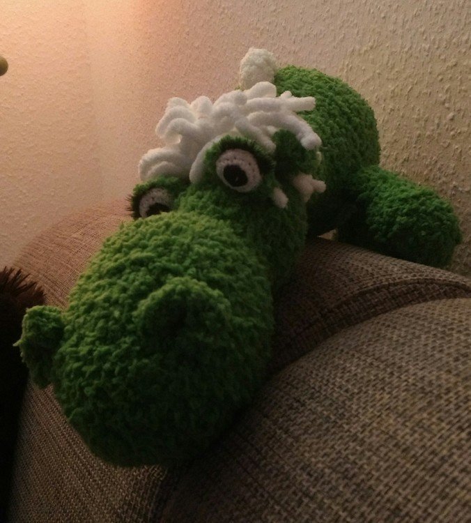 Schnuller-Kette Felix, Häkelanleitung