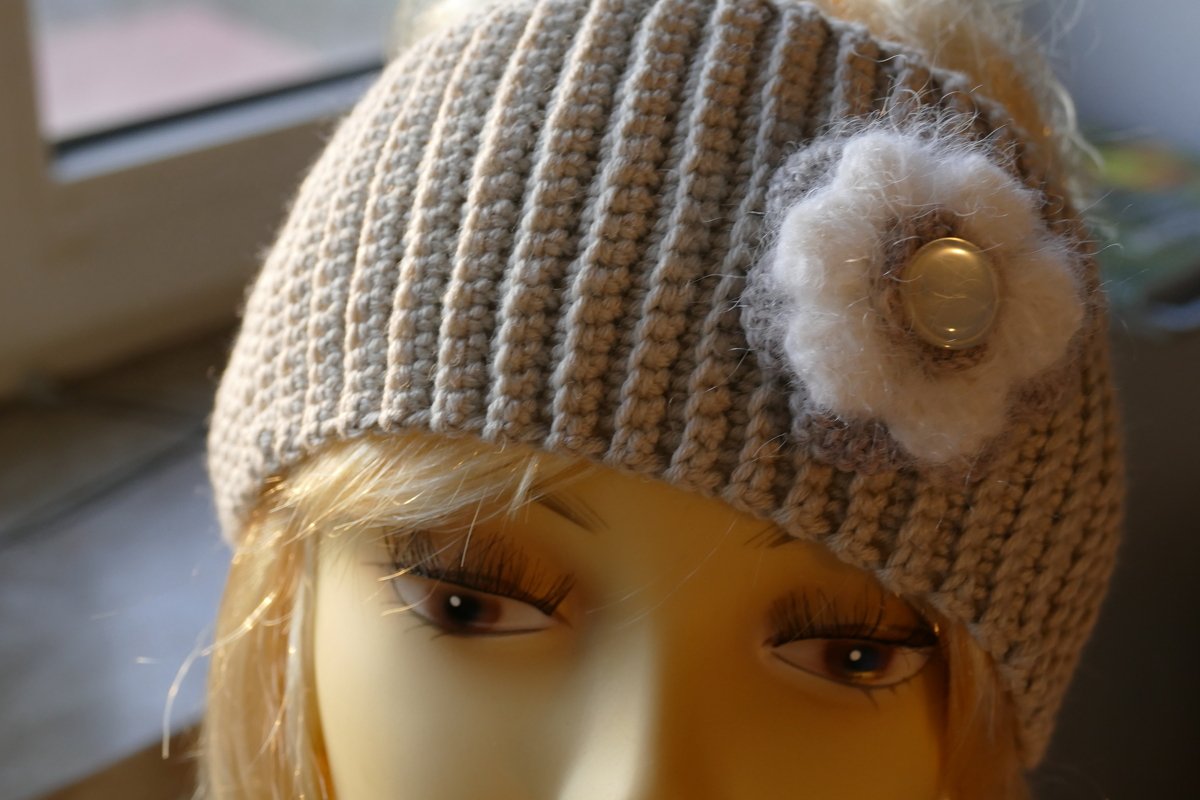 &quot;Margo&quot; gehäkeltes Stirnband, PDF-Anleitung