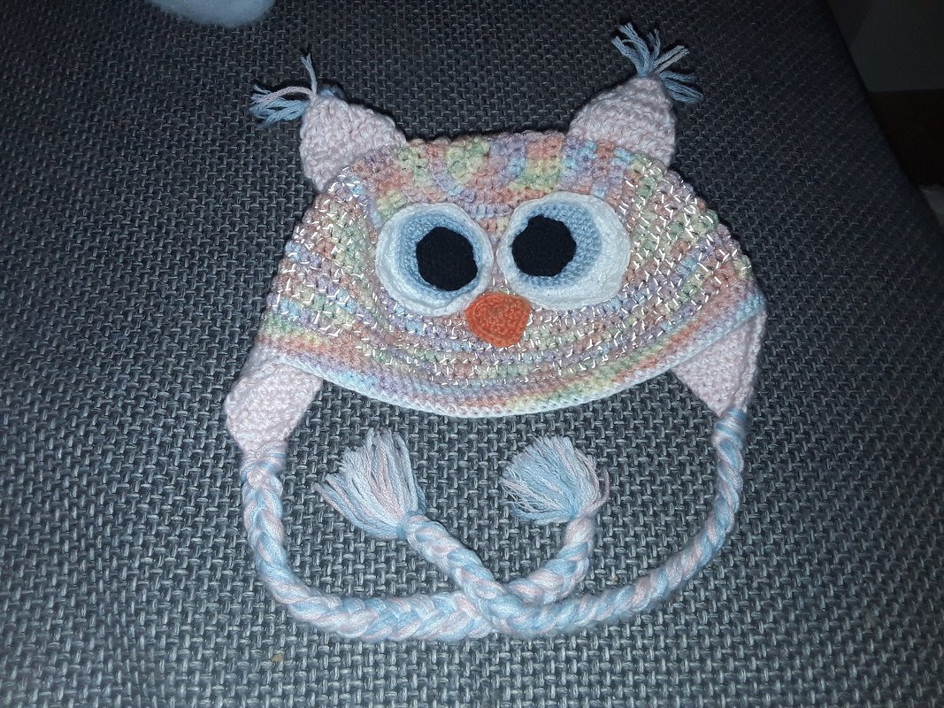 Einfache Eulenmütze, Ku 40-56 cm