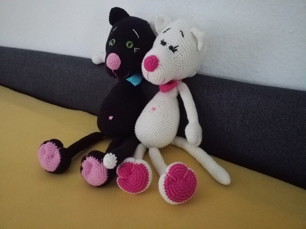 Katze Mitze - Häkelanleitung / PDF