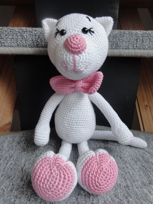 Katze Mitze - Häkelanleitung / PDF