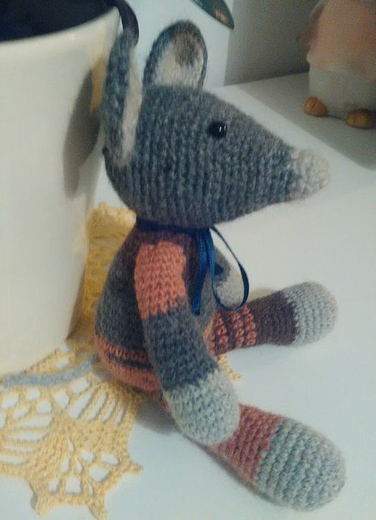 Häkelanleitung Mäuschen