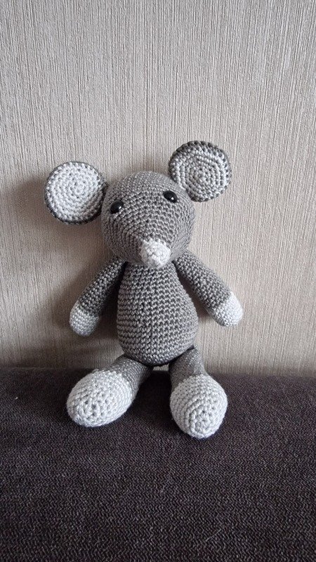 Häkelanleitung Mäuschen