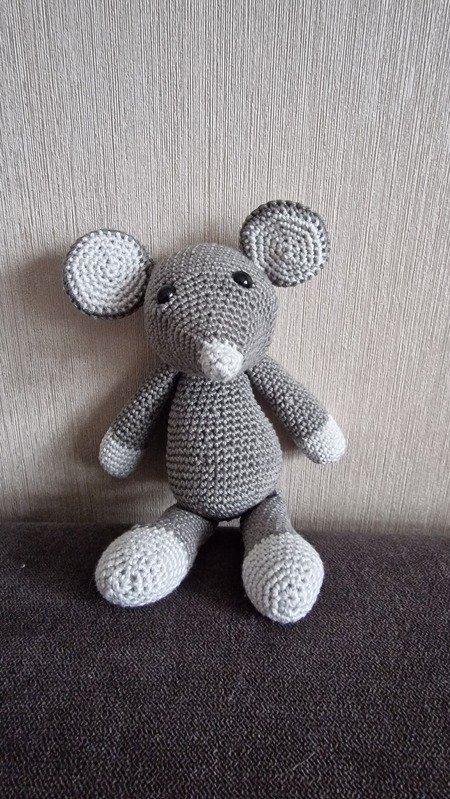 Häkelanleitung Mäuschen
