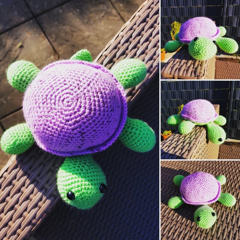 Häkelanleitung Schildi