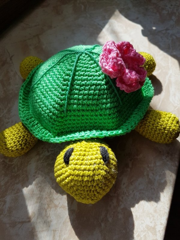 Häkelanleitung Schildi