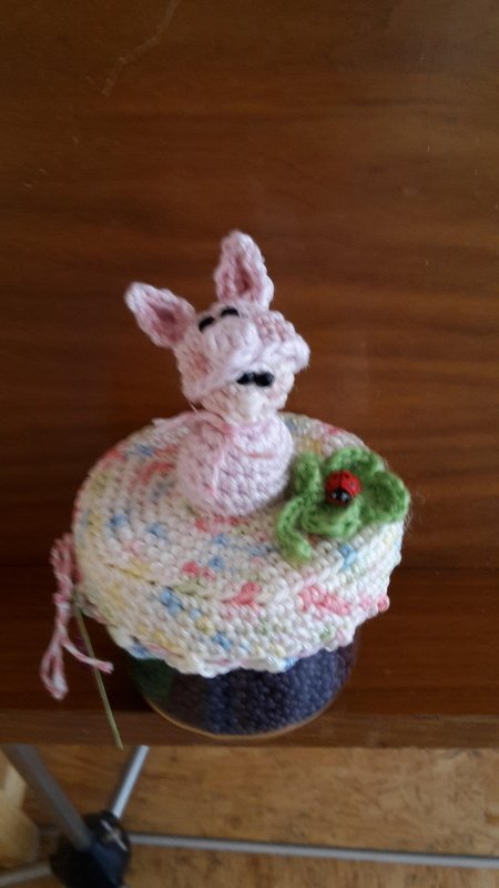 5er Set Häkelanleitungen / 5fach Glück zu Silvester / Glücksbringer/ Dekobezug für Marmeladenglas/ Bonbonglas