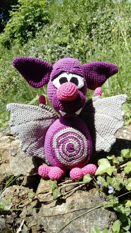 Drachenfledermäuse - Häkelanleitung von Diana´s kleiner Häkelshop