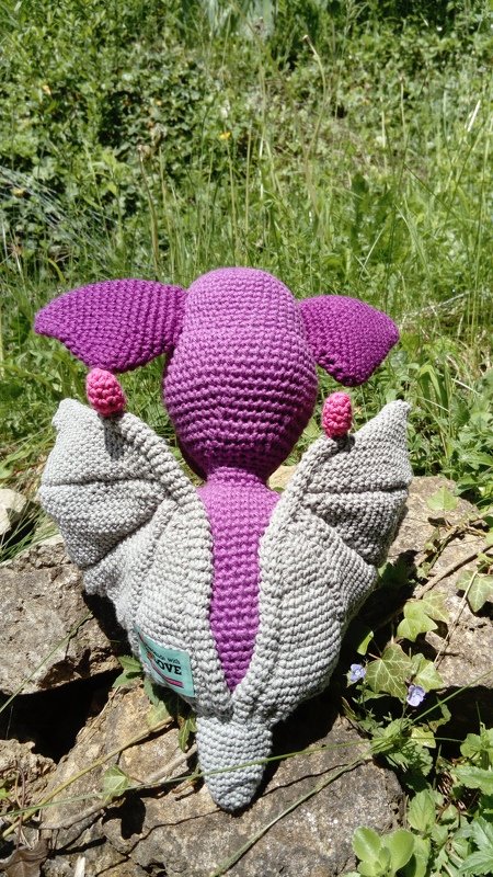 Drachenfledermäuse - Häkelanleitung von Diana´s kleiner Häkelshop