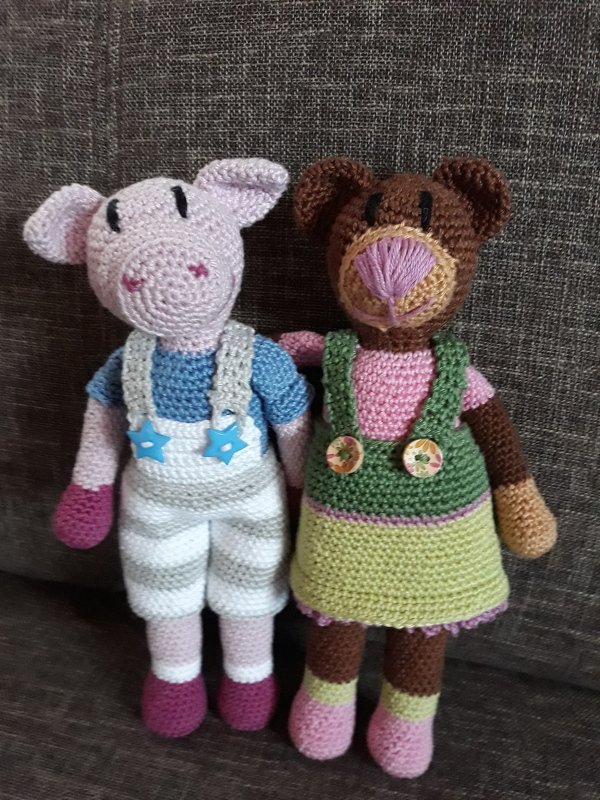 Häkelanleitung Frederick Ferkel