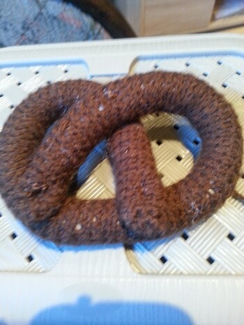 Hat super geklappt die Bretzel