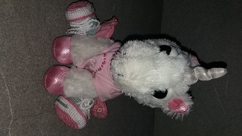 Auch mein Einhorn wollte die passenden Chucks haben 