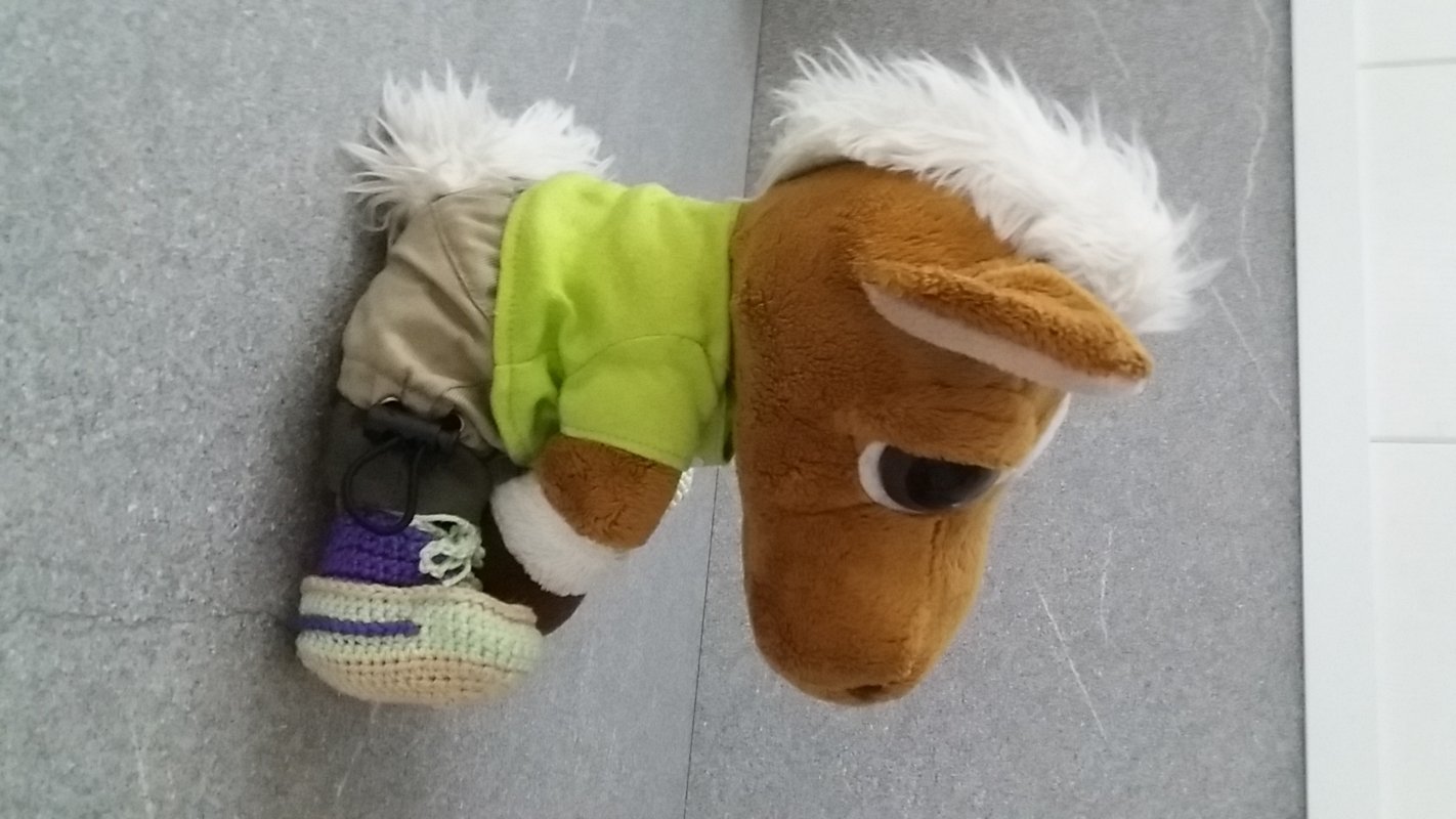 H&auml;kelanleitung f&uuml;r trendige Babyschuhe