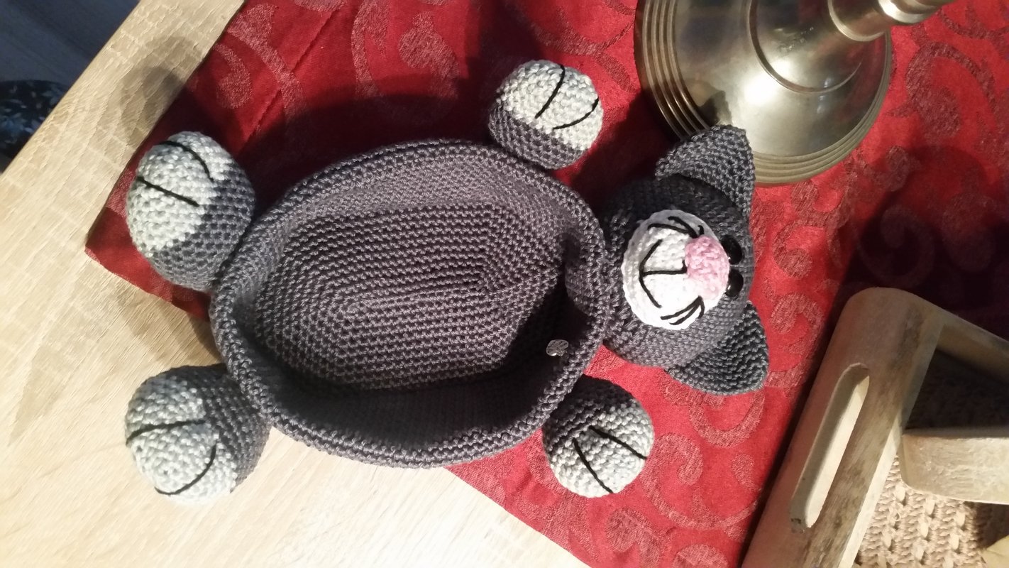 Naschkatze - Häkelanleitung