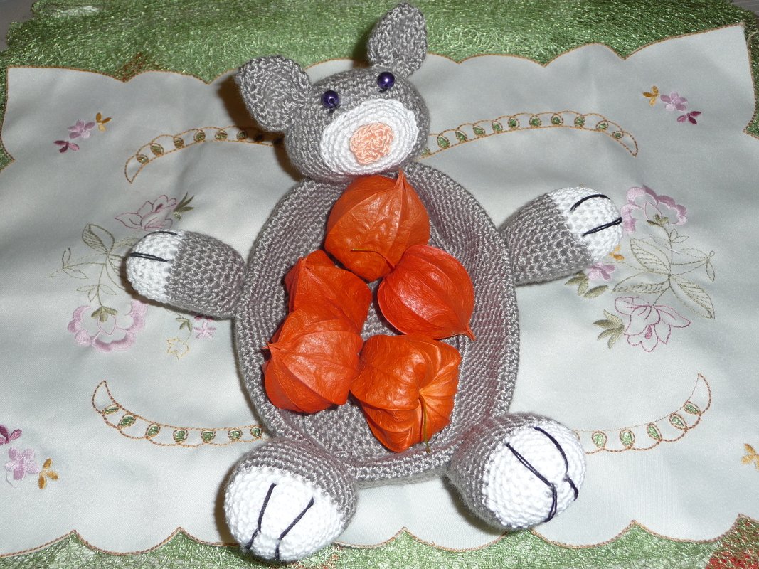 Naschkatze - Häkelanleitung