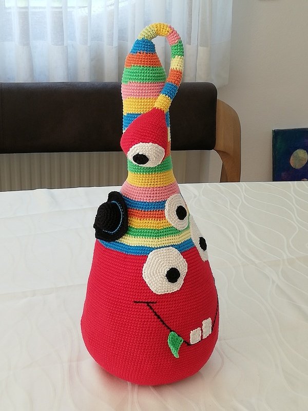 Häkelanleitung für Halloween Monster#DEKO#Amigurumi | Monster *Emilio*