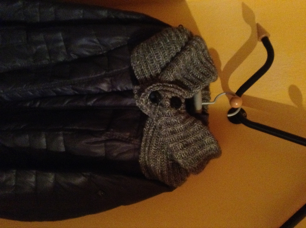 Strickanleitung kuschelweicher Schalkragen, Kragenschal, Loop, Neckwarmer