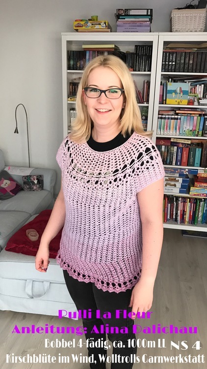 Pulli oder Kleid La Fleur