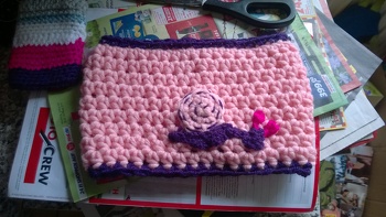 Entspricht nicht ganz dem Original, aber meine Tochter liebt diesen Loop mit Schnecke :)