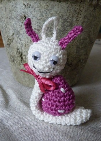 hier eine schnecke, ist sehr einfach