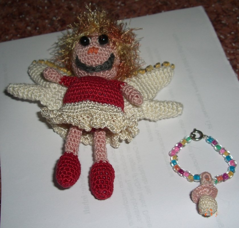 Schutzengelchen Mädls -- Häkelanleitung von Haekelkeks®