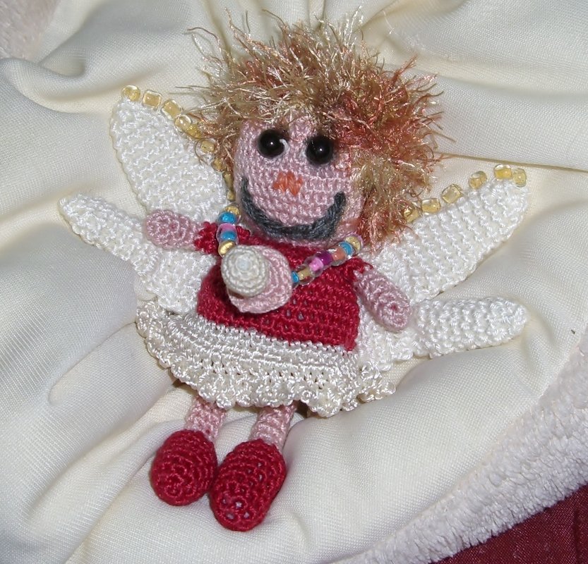 Schutzengelchen Mädls -- Häkelanleitung von Haekelkeks®