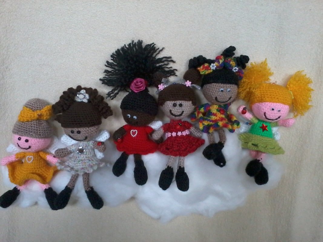 Schutzengelchen Mädls -- Häkelanleitung von Haekelkeks®