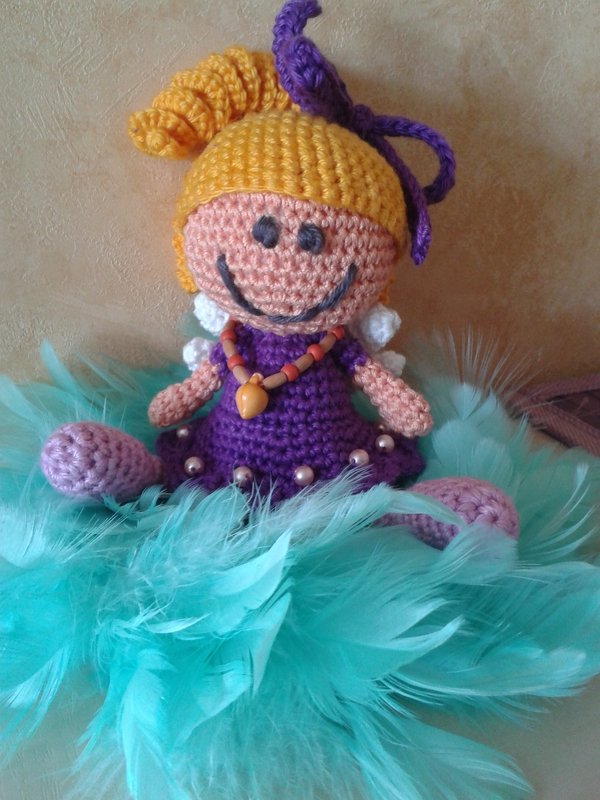 Schutzengelchen Mädls -- Häkelanleitung von Haekelkeks®