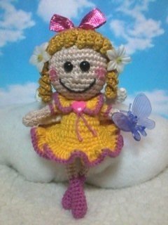 Schutzengelchen Mädls -- Häkelanleitung von Haekelkeks®