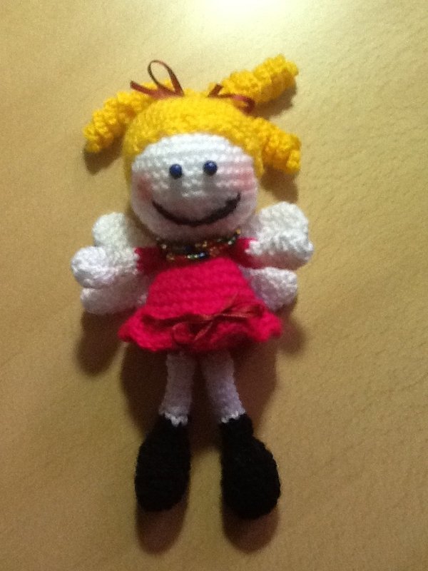 Schutzengelchen Mädls -- Häkelanleitung von Haekelkeks®