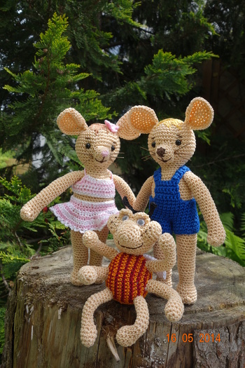 Das sind Jo, Naja und Ludwig vom Kika.