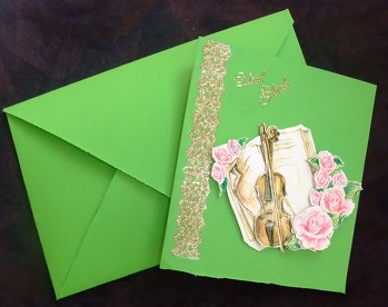 Wir fertigen wunderschöne Karten