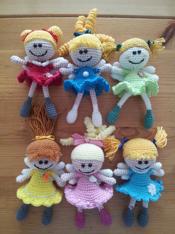 Schutzengelchen Mädls -- Häkelanleitung von Haekelkeks®