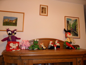 Meine Häkelgalerie,kommt gefällt Jedem gut.