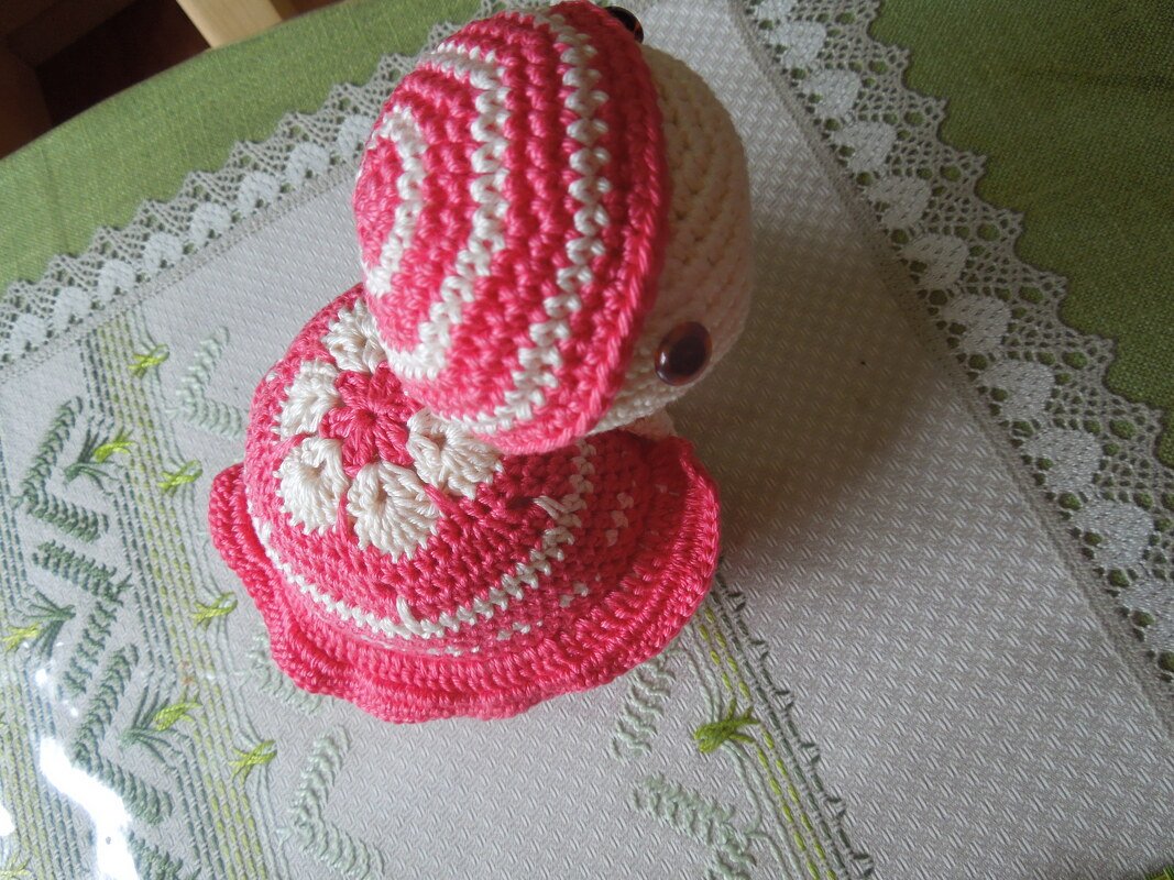 Blumenkrötchen - Amigurumi Schildkröte Häkelanleitung