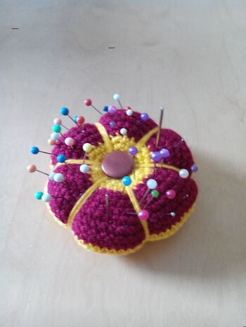 Super Nadelkissen, auch eine freie Anleitung