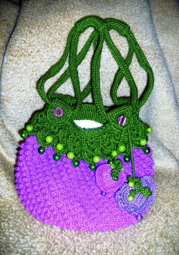 diese Tasche habe ich für meine Tochter gehäkelt