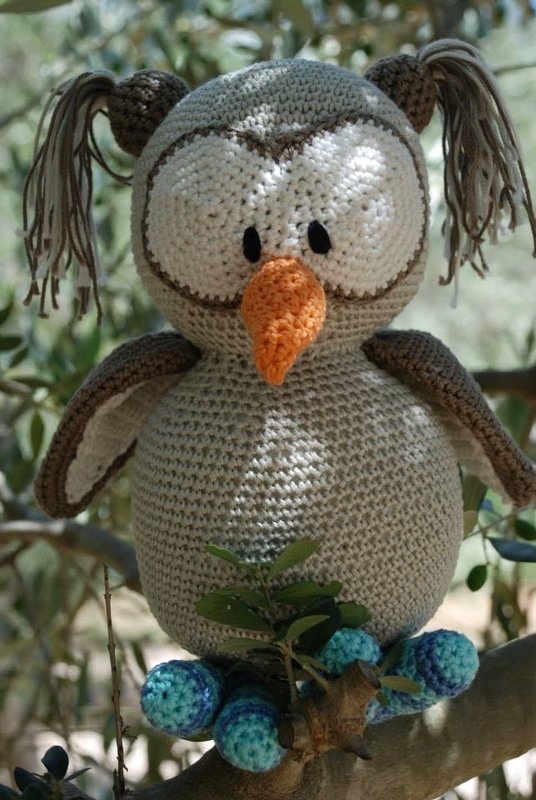 Oily - Amigurumi Eule Häkelanleitung