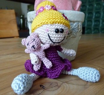 ein neuer Schutzengel mit Kuschelbär