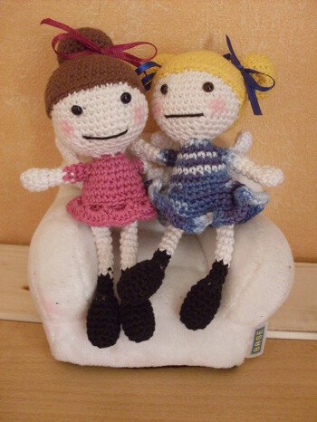 Meine Schutzengel. Habe ich beide inzwischen verschenkt.