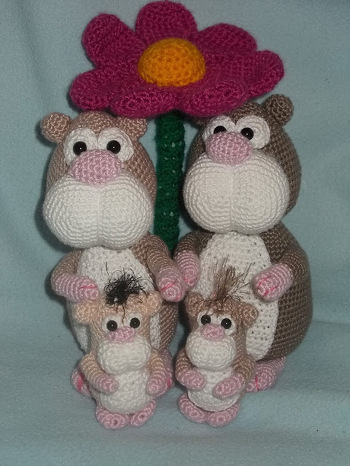 Meine kleine Hamster Familie